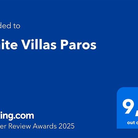 White Villas Paros ภายนอก รูปภาพ